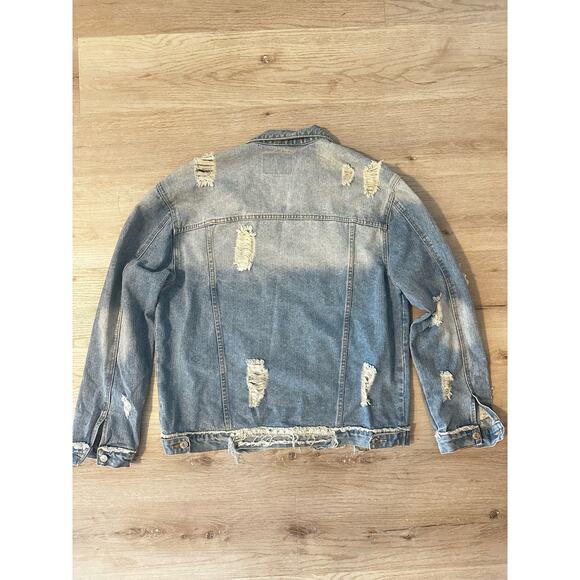 Levi Strauss oversized denim jacket size Medium - Picture 4 of 6